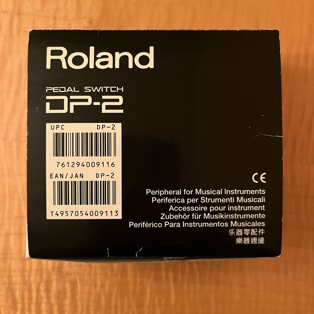 Roland DP-2 Pedal Switch in Black